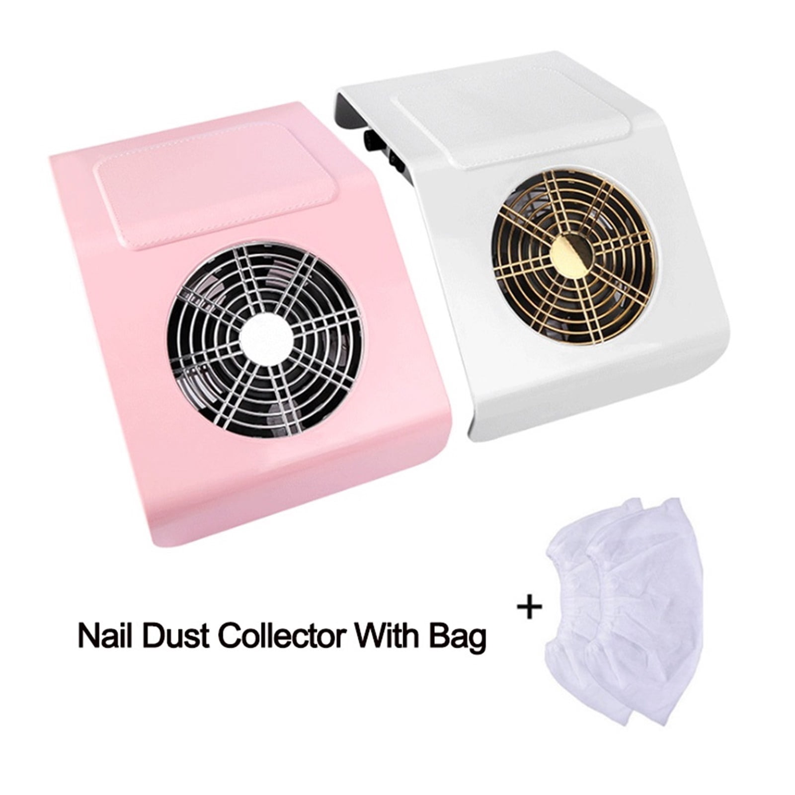 Nail Dust Vacuum, Nail Dust Collector Machine For Manicure Pedicure Tools Strong Suction Nails Art Tool 40W Nail Fan For Manicure Vacuum Cleaner ,Powerful Suction