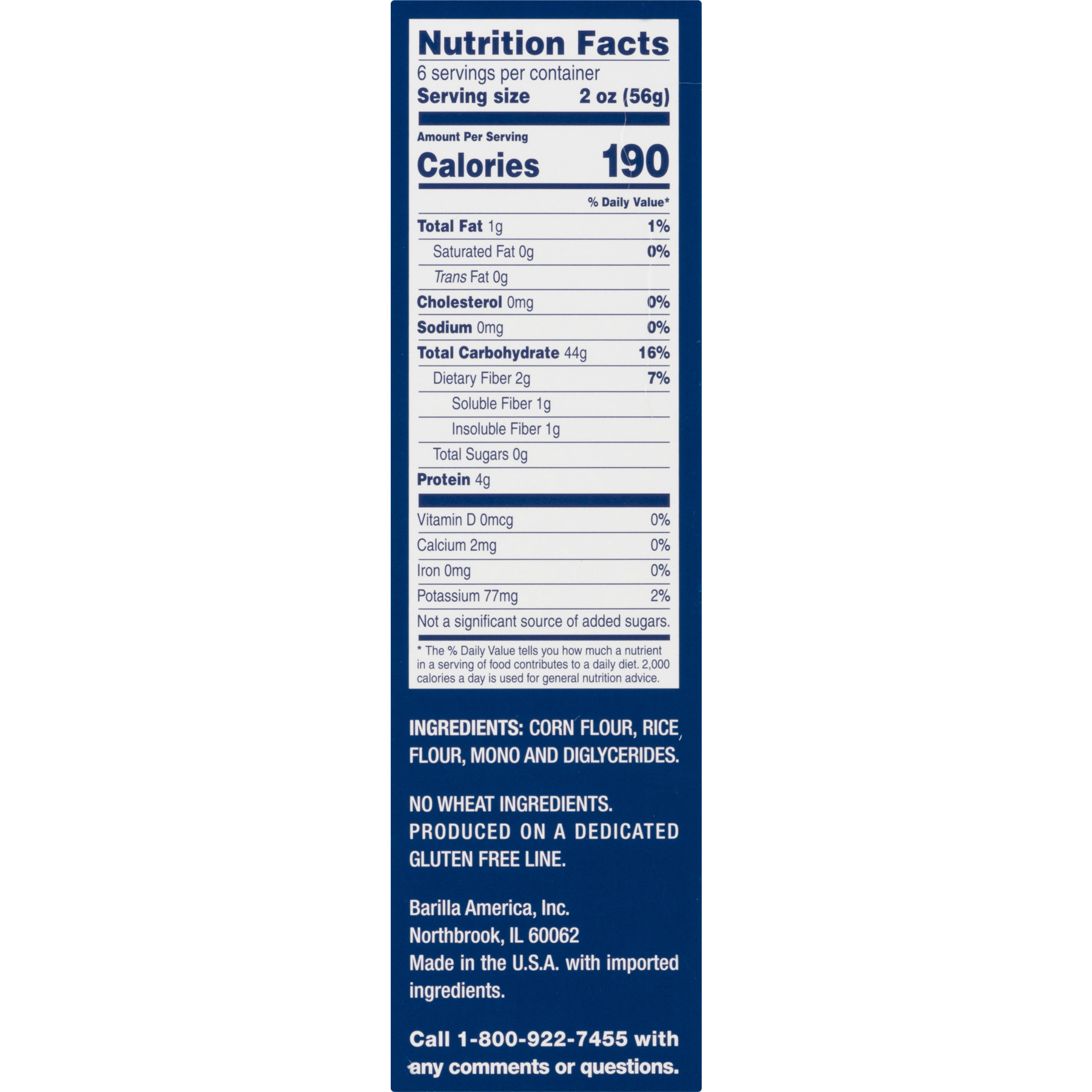 Barilla Elbow Pasta Nutrition Facts Nutrition Ftempo