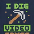 thumbnail image 3 of Instant Message - Gamer - I Dig Video Games - Toddler & Youth Short Sleeve Graphic T-Shirt, 3 of 6
