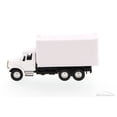 thumbnail image 4 of International Delivery Box Truck, White - Showcasts 2112WD - 5.25 Inch Scale Diecast Model Replica (Brand New, but NOT IN BOX), 4 of 8