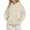 Beige, variant on GPOECD Women's Oversized Hoodie Long Sleeve Pullover Sweatshirt Comfortable Casual Fall Winter Warm Clothes With Pocket Beige,M