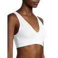 thumbnail image 2 of No Boundaries Juniors' Seamless V-Neck Bralette, 2 of 7