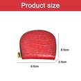 thumbnail image 2 of Cartera para mujer, billetera plegable de cuero PU, bolsillo con cremallera de gran capacidad, tarjetero minimalista, tamaño compacto, 2 of 5