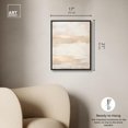 thumbnail image 4 of Stratum Haze III Canvas Print Minimalist Art by Art Remedy, Black Frame, 16 x 20, 4 of 6