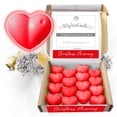 thumbnail image 2 of Christmas Morning Wax Melts Heart Shaped in Gift Box, Spotless Leopard, 16 x .18oz, 2 of 6
