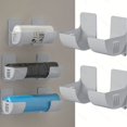 thumbnail image 1 of 4-Pack Punch-Free Storage Racks, Plastic Holder for Kitchen Wrap, Trash Bags, Cabinet Organizer, Refrigerator Side, Sink Caddy, Pot Lid Holder, Uncharged, 1 of 5