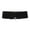 Black, variant on Ladies 3" Wide High Elastic Waist Belt With Metal Hook Buckle