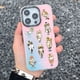 thumbnail image 3 of Funda de teléfono con gradiente láser Aurora mate para iPhone, carcasa de lujo con diseño divertido de gato m-mofusands para iPhone 15, 14, 13, 12, 11 Pro Max, XR, XSMax, 8 Plus, 3 of 5