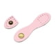 thumbnail image 1 of Cierre de botón a presión para bolso de cuero sintético con hebilla a presión para mujer Rosa claro, 1 of 9