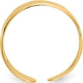thumbnail image 2 of 10K Yellow Gold Adjustable Polished Band Toe Ring (Width 3) - Jbsp, 2 of 5