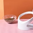 thumbnail image 4 of Tilted Raised Posture Cats Food Bowl Neck for Anti Vomiting 18 Degree Elevated Slanted Stand Bowls Cats, 4 of 9