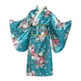thumbnail image 3 of vnanda Exquisite Kimono Japanese Kimono Dress Vibrant Cherry Blossom Print Easy to Wear Cosplay School Performances Lightweight Comfortable Traditional, 3 of 8