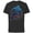 Black, variant on Marvel Avengers: Endgame Movie Logo in Blue - Short Sleeve Cotton T-Shirt for Adults - Customized-Black