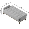 thumbnail image 4 of Sofá cama Velvet reclinable, 4 of 6
