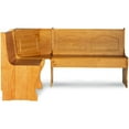 thumbnail image 4 of Pemberly Row Banc d'Angle de Cuisine et de Salle à Manger en Naturel, 4 of 8