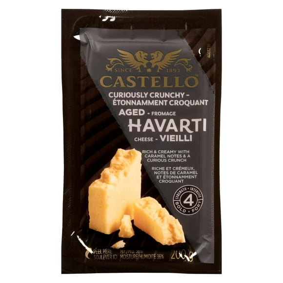 Castello Curiously Crunchy Aged Havarti, 200 g