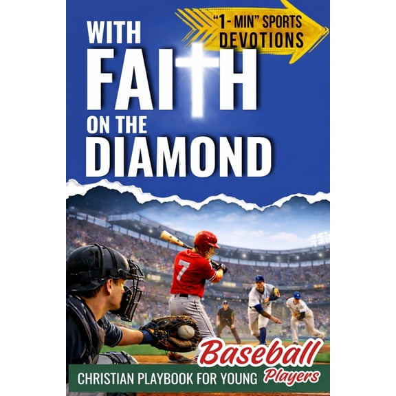 Pray & Play: Sports Devotions With Faith on the Diamond: Christian Playbook for Young Baseball Players. Bible-Based 1-Minute Sports Devotions to Build, (Paperback)