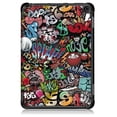 thumbnail image 3 of SaniMore for Amazon Fire HD 8 & 8 Plus (12th/10th Generation, 2022/2020) Case, Auto Sleep/Wake, Rugged PC Case with Tri-Fold Kickstand Shockproof Protective Case for Women Men, Graffiti, 3 of 8