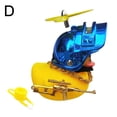 thumbnail image 2 of Bicicleta de pato rompevientos, casco de pato amarillo de nivel 3, casco de libélula de bambú, vehículo eléctrico, batería, decoración para coche, adornos para coche, 2 of 2