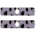 thumbnail image 2 of Coolnut 2 Pack Faucet Mat Splash Guard for Kitchen Sink,Black Cheeky Cat Halloween 30x5 Inch Super Absorbent Microfiber Sink Protector Mat, Kitchen Sink Mat Machine Washable Kitchen Sink Accessories, 2 of 7