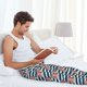 thumbnail image 5 of Fotbe Popcorn Pantalones de Pijama para Hombre, Pantalones de Dormir, Pantalones de Casa con Cintura Ajustable y Bolsillos-X-Large, 5 of 6
