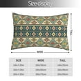 thumbnail image 2 of Pofeuu Traditional Tribal Aztec1 Print Polyester Microfiber Plush Pillowcases, Super Soft and Cozy Pillow Case Covers with Envelop Closure（Pillow core not included）-16"x24", 2 of 6