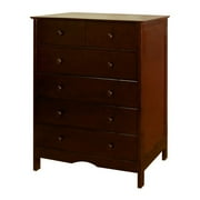 Athena Molly 6 Drawer Chest in Cherry