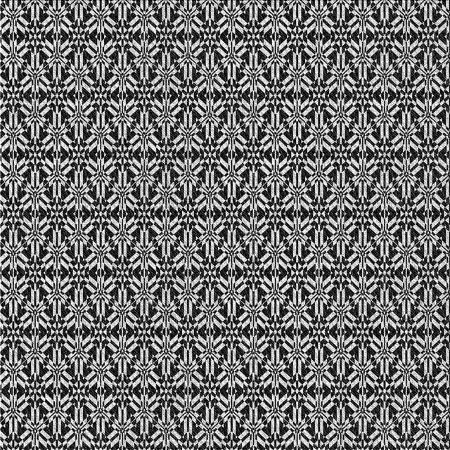 Ahgly Company Machine Washable Indoor Square Transitional Midnight Gray Area Rugs, 4' Square