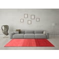 thumbnail image 3 of Ahgly Company Indoor Rectangle Abstract Red Contemporary Area Rugs, 7' x 10', 3 of 4