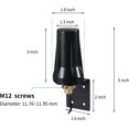 thumbnail image 4 of CZCPP-WATCH Gate Smart Opener Antenne Récepteur Longue Portée pour GTO Mighty Mule MM571W MM572W MM371W MM372W F3101MBC MMS100 LiftMaster Ghost Toutes Séries Contrôles Garage Gate Opener Ei, 4 of 4