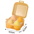 thumbnail image 2 of Juego de 4 esponjas de maquillaje y licuadora: 4 esponjas de belleza profesionales para mezclar base y licuadora, 2 of 4