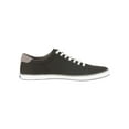 thumbnail image 3 of Tommy Hilfiger Mens Flag Canvas Trainers, Black, 3 of 9
