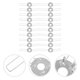 thumbnail image 3 of ColoMX 20 piezas Clips de resorte para pantalla de lámpara, hebillas con forma de lámpara, hebillas de resorte de hierro, 3 of 7