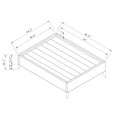 thumbnail image 7 of Furniture of America Goodwater Faux Leather Full Foundation Bed in Brown, 7 of 7