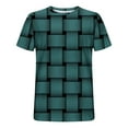 thumbnail image 5 of Shorts pour Hommes, T-Shirt à Manches Courtes Imprimé Col Rond Décontracté, 5 of 5