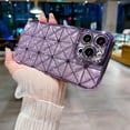 thumbnail image 2 of iPhone 14 Pro Max Case Glitter, Luxurly Plated Glitter Transparent 3D Stars Pattern, Bling Sparkly Clear Phone case, Soft Shockproof Protective Back Cover for Women Girls, Purple, 2 of 12