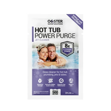 Ouster Hot Tub Power Purge Liquid Jet Cleaner & Clarifier 2oz