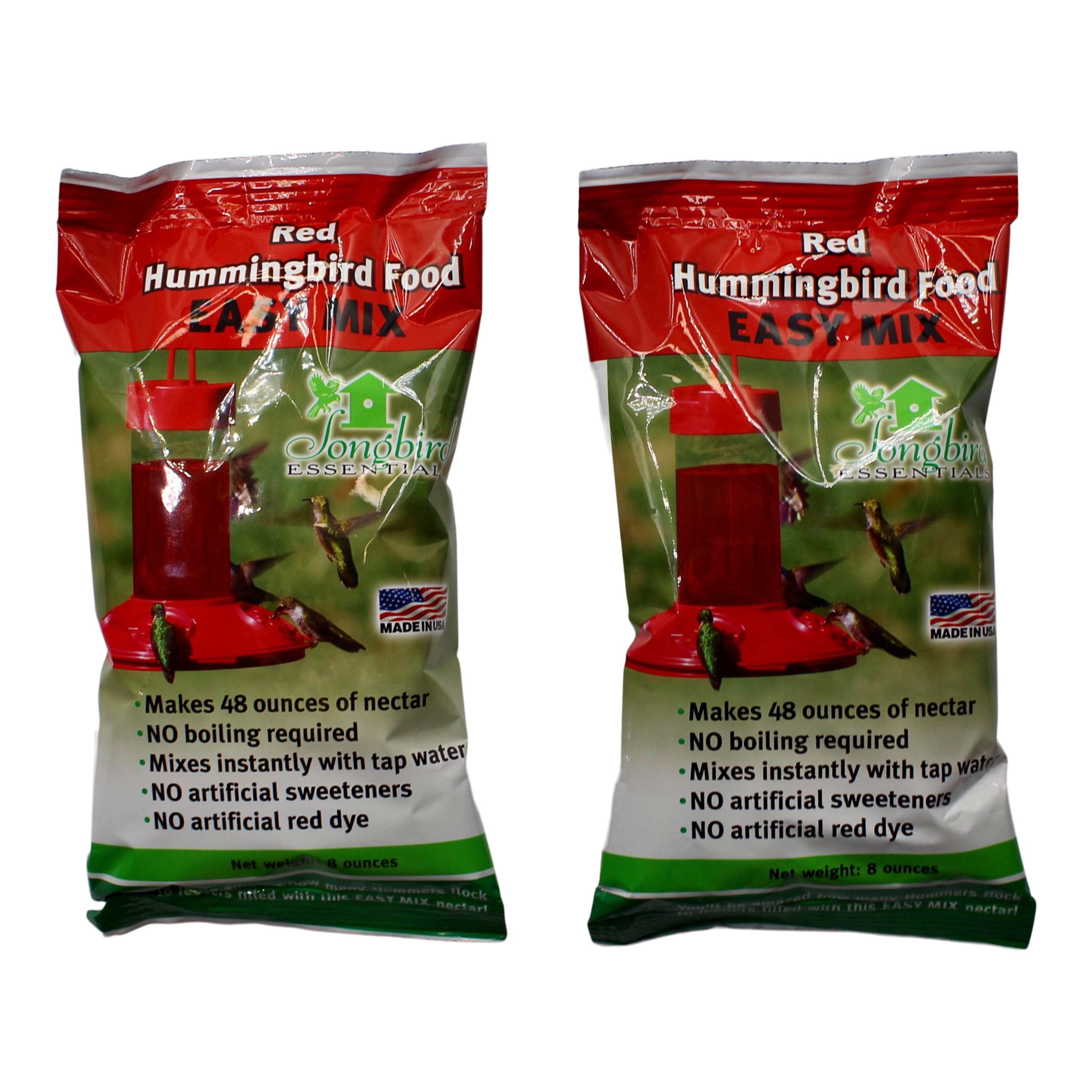 Songbird Essentials Hummingbird Nectar Mix Red 8 oz Pack of 2