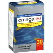 Omega Hmj: For Heart, Mind & Joints. Omega-3 Dietary Supplement, 30 ct