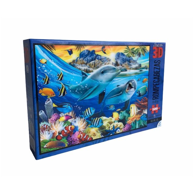 ROMPECABEZAS 3D ISLA DEL SOL 500 PIEZAS ADULTO Novelty ROMPECABEZAS 3D ISLA DEL SOL