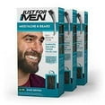 thumbnail image 7 of 3 Pack - JUST FOR MEN Color Gel Mustache & Beard M-45, Dark Brown 1 Each, 7 of 7