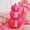 Hot Pink, variant on HOARBOEG Halloween & Thanksgiving Pumpkin Foam Ornament, Breast Cancer Awareness Decoration for Tabletop, Shelf, Fundraiser Events