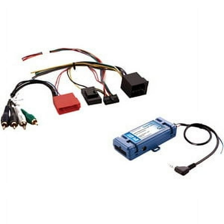 PAC - Radio Replacement and Steering Wheel Control Interface for Select Audi Vehicles - Blue