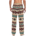 thumbnail image 4 of FORMRS Mens Pajama Pants with Pockets Cotton Sleepwear Lounge Bottoms Sizes S-2XL, Tribal Art, 4 of 7