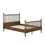 Pioneer Woman Harper Queen-Size Spindle Bed, Homestead Brown - Walmart.com