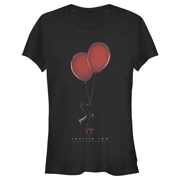 Junior's IT Chapter Two Chapter Two Balloon Trick Graphic Tee Black X Large