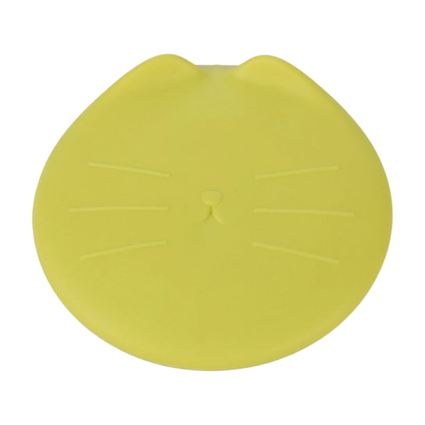 Tapa reutilizable de TPR para latas de comida para mascotas. Ajuste universal, hermética, a prueba de fugas y fácil de limpiar. Para conservar la frescura de la comida húmeda de gatos y perros.