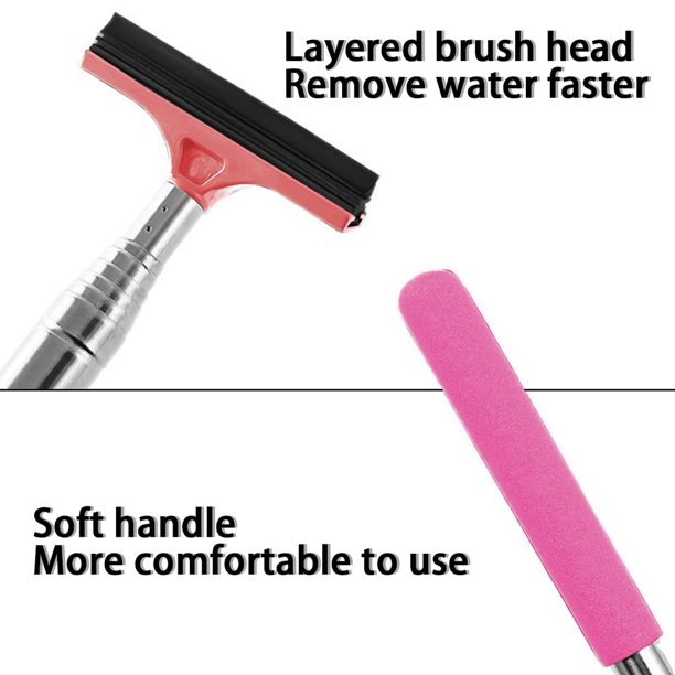 Auto Door Glass Squeegee Limpiador de agua de ventana de coche retráctil Universal para Auto Ndcxsfigh Accesorios para autos y motos