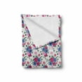thumbnail image 2 of Wedding Soft Flannel Fleece Blanket, Floral Pattern with Bridal Bouquet of Colorful Flowers Roses Anemones and Eustoma, Cozy Plush for Indoor and Outdoor Use, 50" x 60", Multicolor, by Ambesonne, 2 of 6