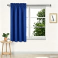 thumbnail image 2 of Blackout Curtains 45 Inch Length Bedroom | Thermal Curtains for Summer Heat, Light Blocking Privacy Window Drapes for Bedroom livingroom, 2 of 4